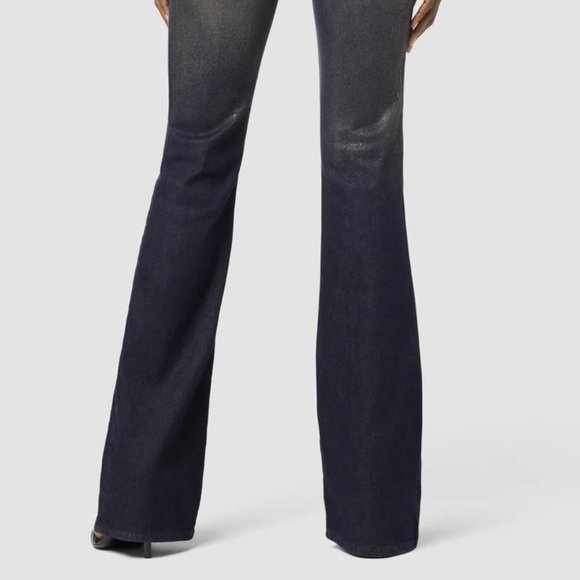 Hudson High-Rise Bootcut OMBRE FOIL  Jeans - Picture 4 of 16